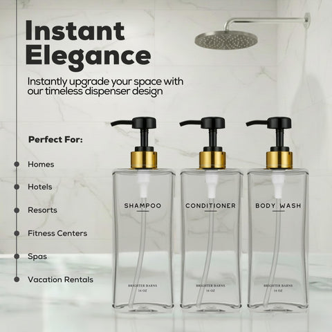 Brighter Barns pump detail showcasing gold pumps and rustproof design for durable daily use.
