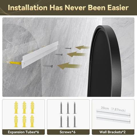 Brightify packaging protects the mirror during shipping and handling