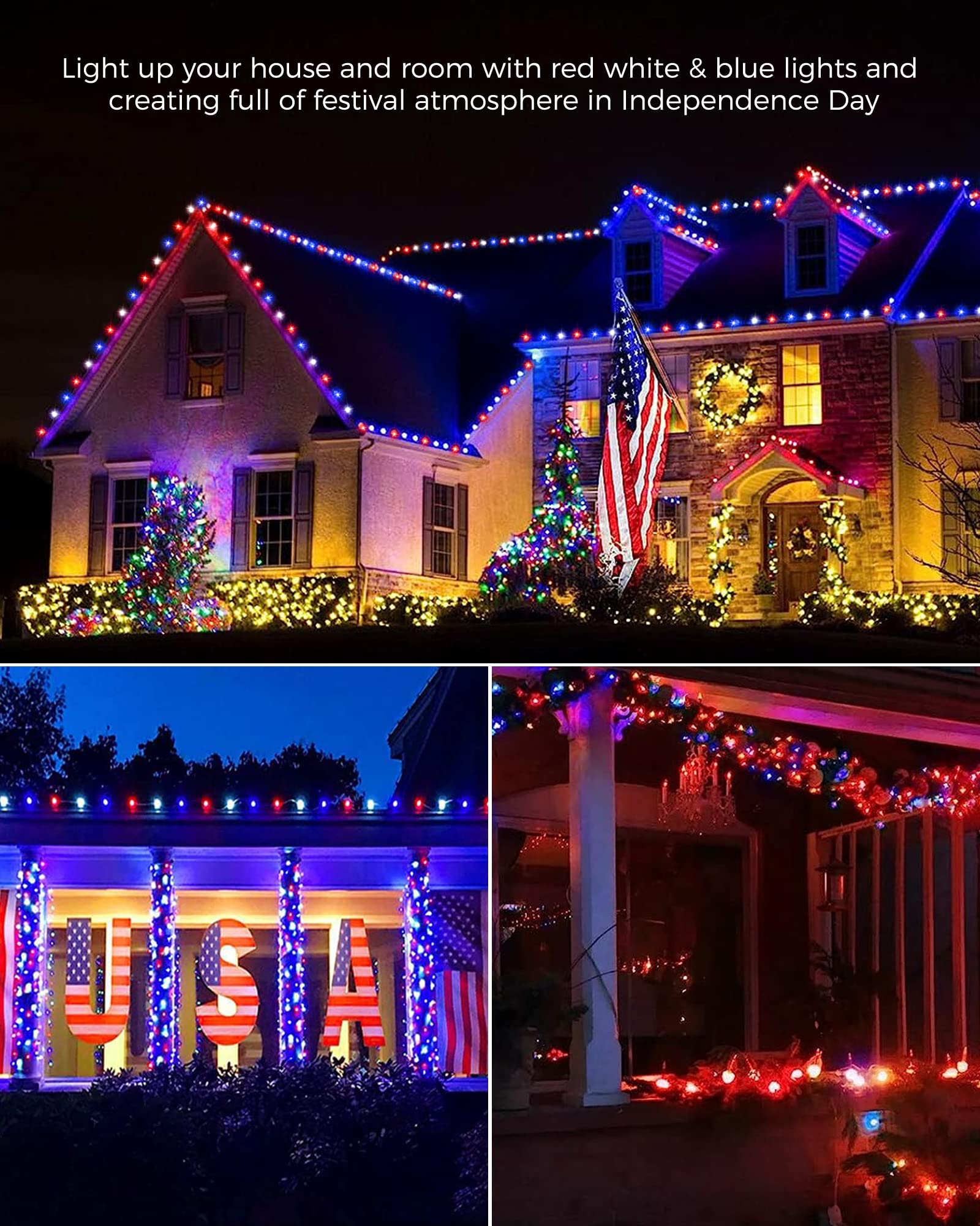 Brightown indoor outdoor patriotic decor ready for celebrations