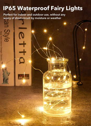 Brightown firefly-style lights ideal for wedding backdrops and party ambiance.