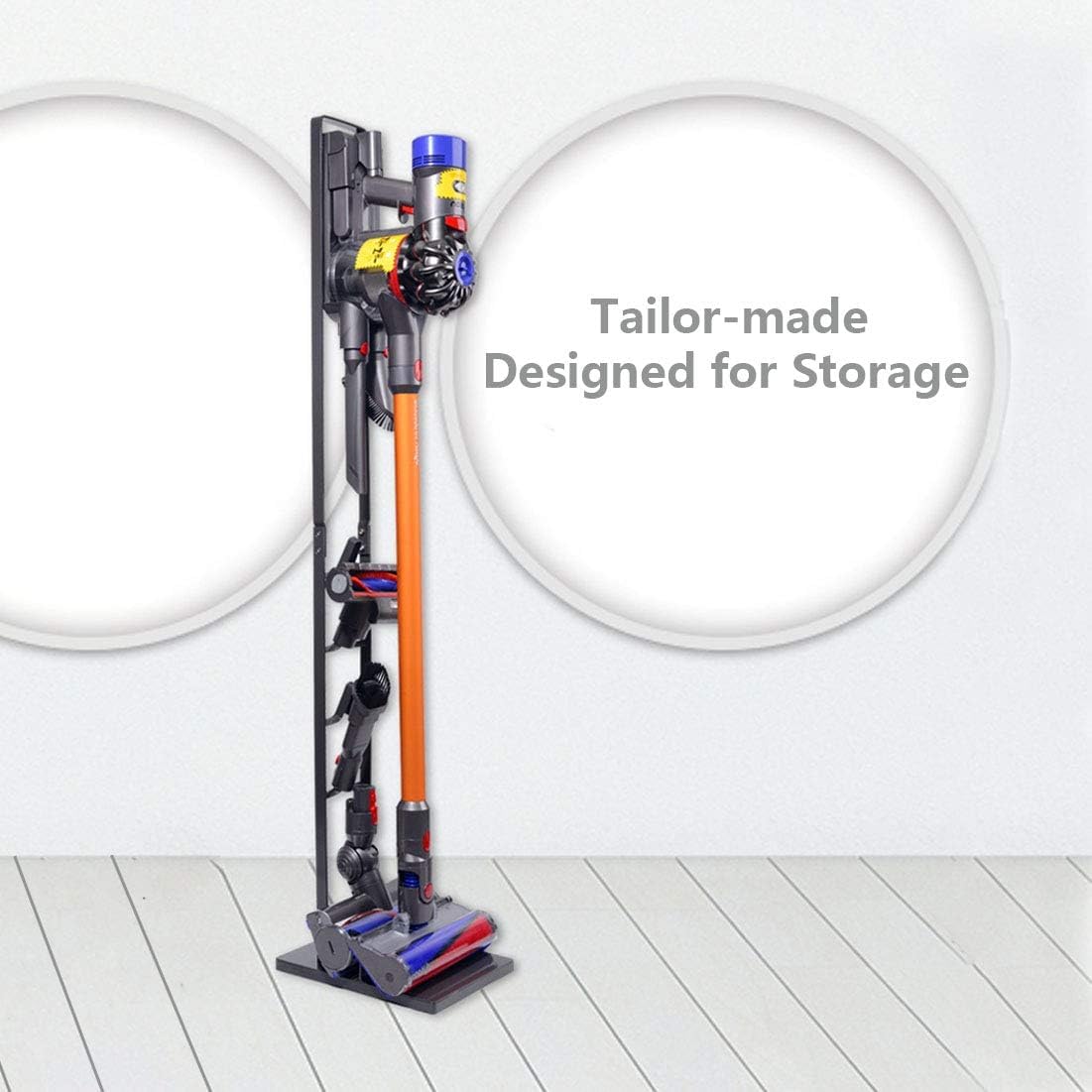 Effortless access and tidy look reduce clutter in garages or closets.