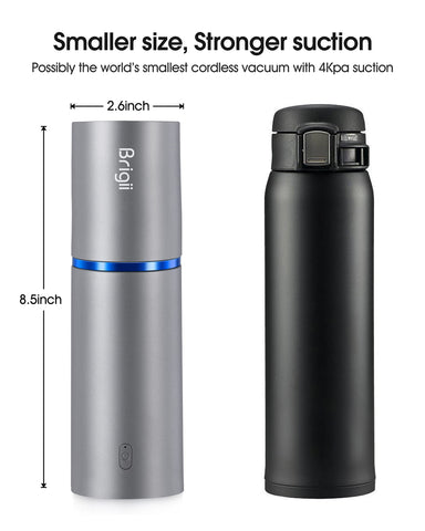 Brigii Y120 Pro lightweight handheld in the hand for easy use