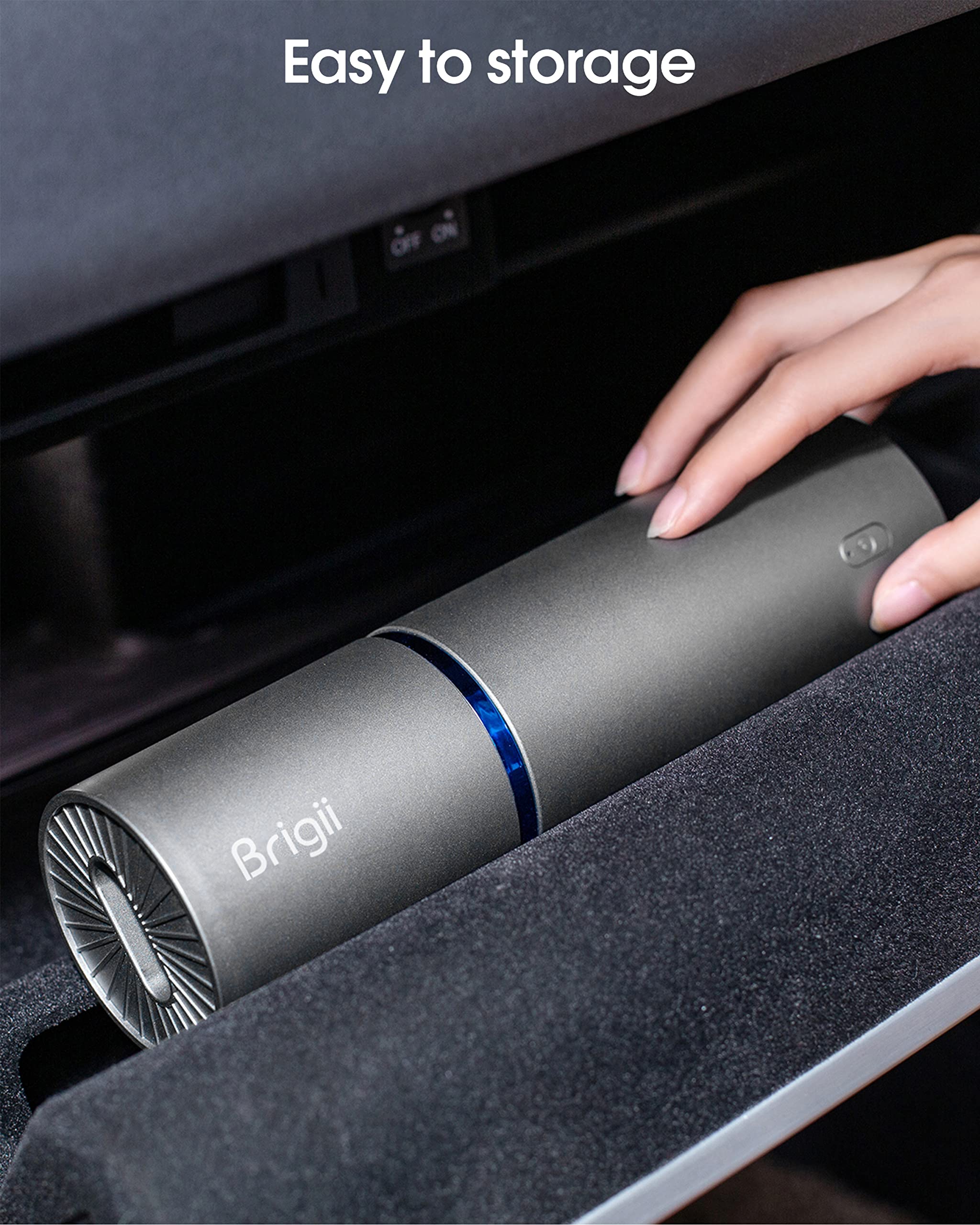Brigii Y120 Pro washable filter makes maintenance simple