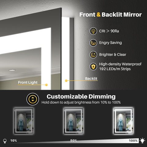 Briivue memory function saves preferred brightness and color temperature.