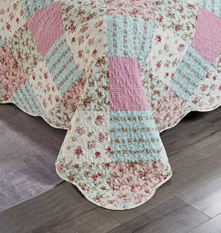 Brilliant Sunshine vermicelli quilting detail on quilt edge.
