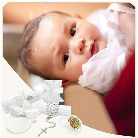 Brilucky baptism set box neatly organized kit for celebrations