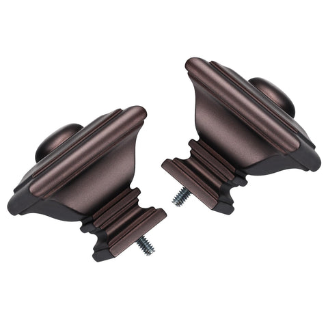 BRIOFOX bronze end rod thin for customizable length.