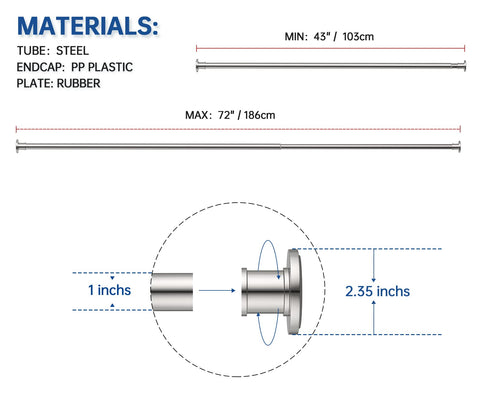 BRIOFOX easy no-drilling installation for quick setup and flexible positioning.