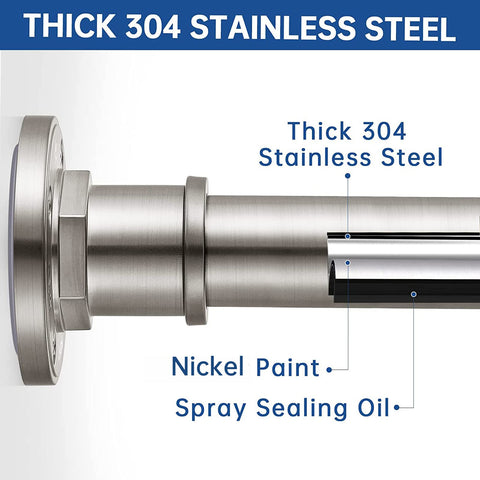 1-inch diameter tube with thick walls for stronger everyday use.
