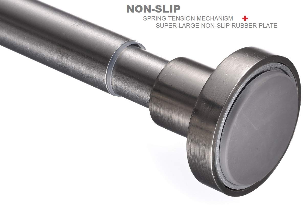 BRIOFOX non-slip tension system keeps curtains firmly supported.