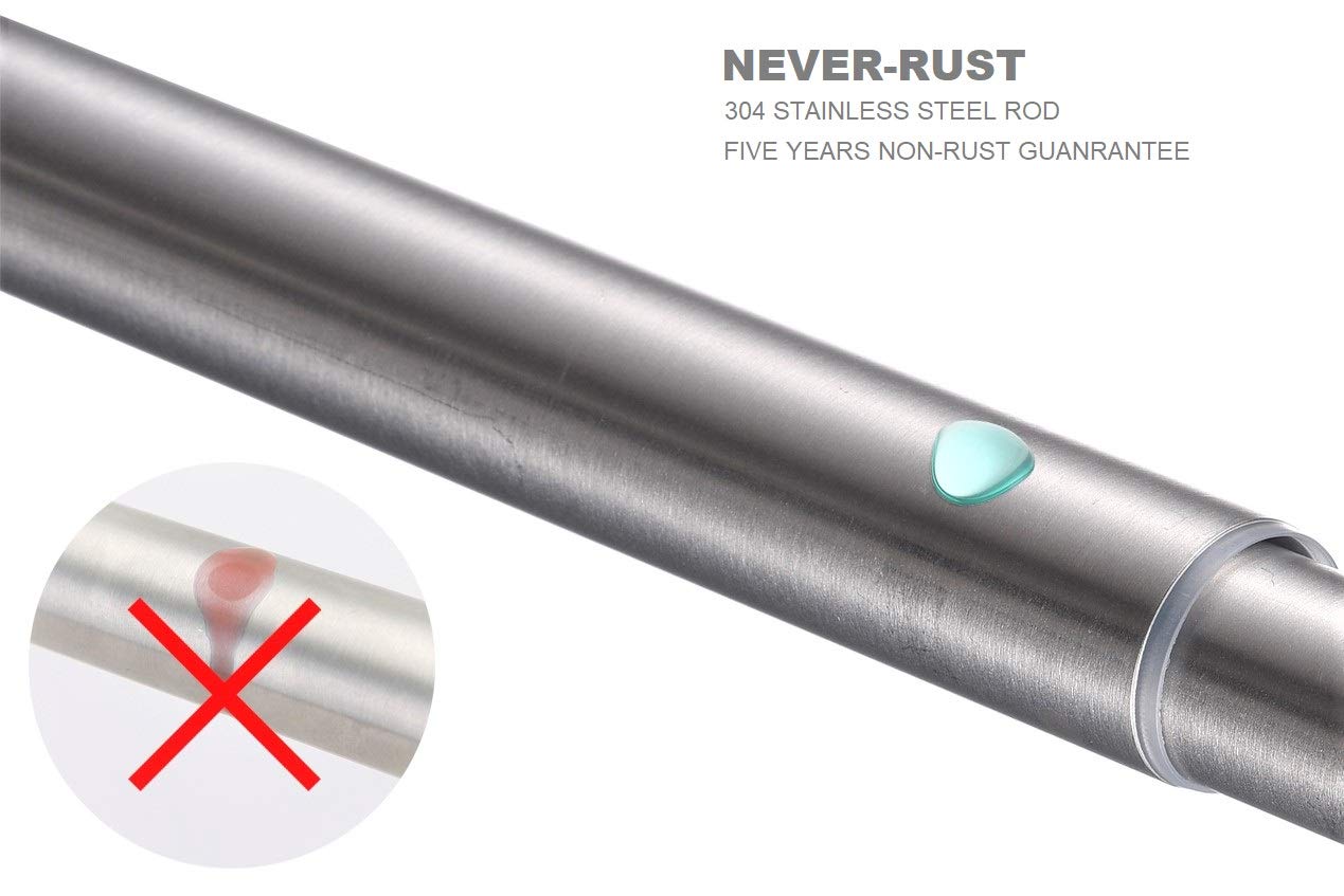 BRIOFOX brushed nickel finish adds corrosion resistance and style.