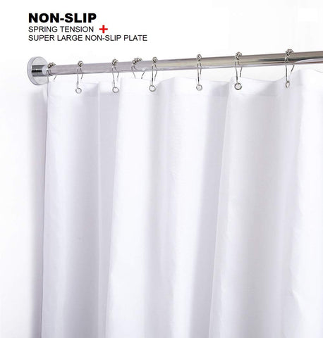 BRIOFOX corrosion-resistant rod supports up to 30 lbs for curtains.