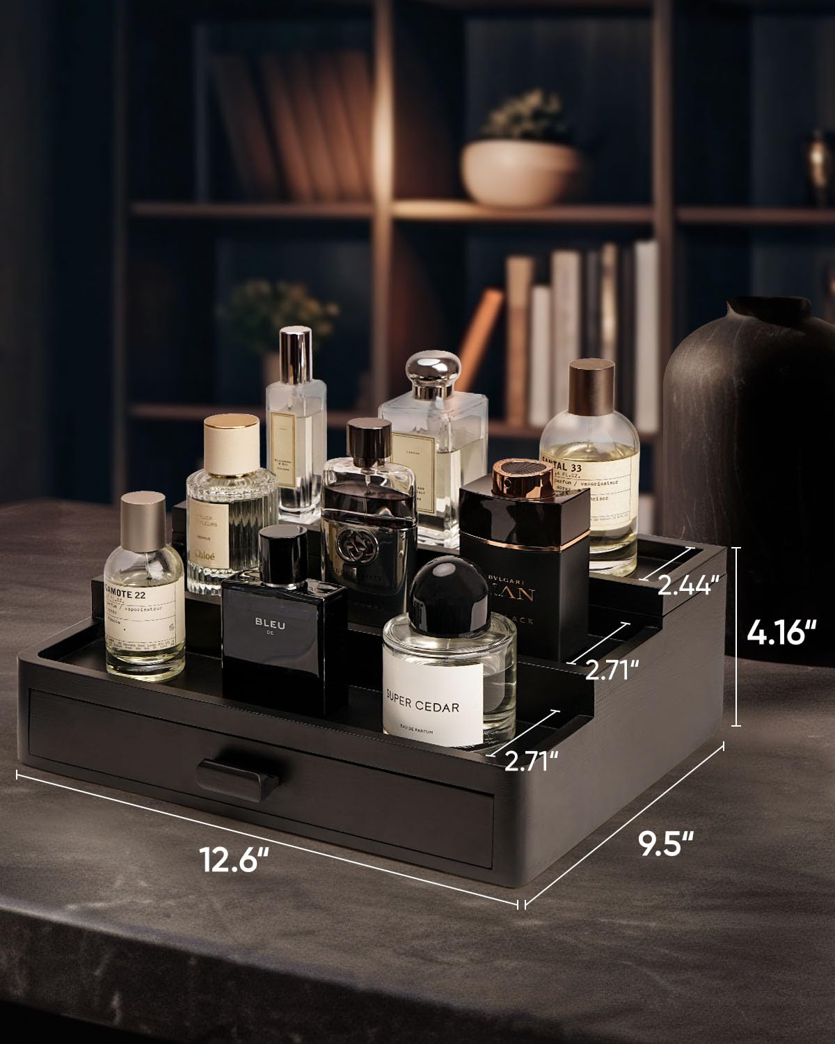 BRITEREE dresser vanity setup stays organized and stylish for daily use.
