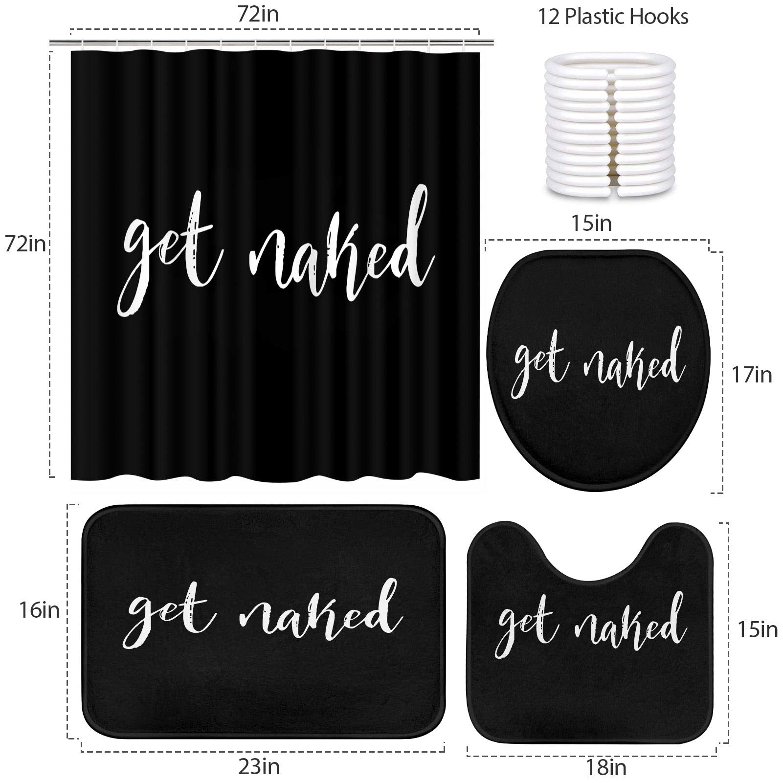 Britimes non-slip bath mat provides secure footing and cozy comfort.