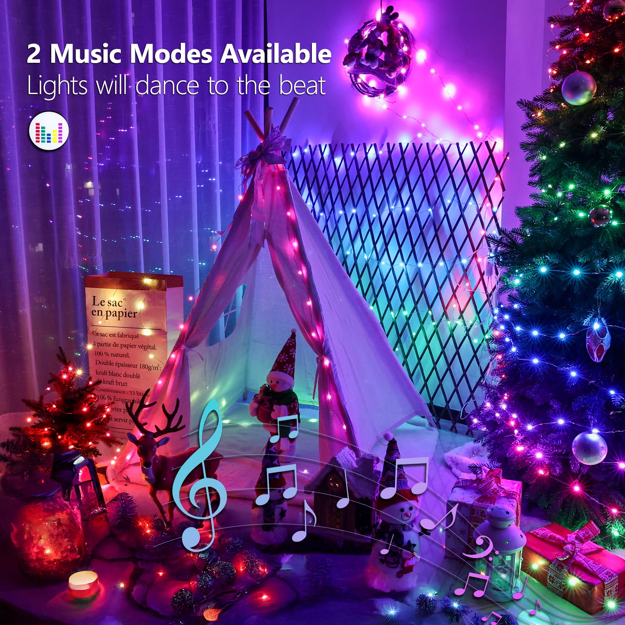 BrizLabs festive buttons eight color presets for holidays and events