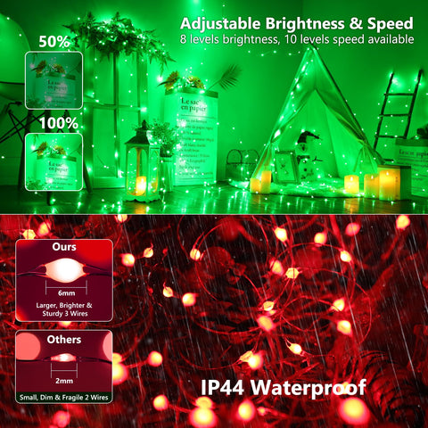 BrizLabs indoor holiday decor lights create cozy festive atmosphere