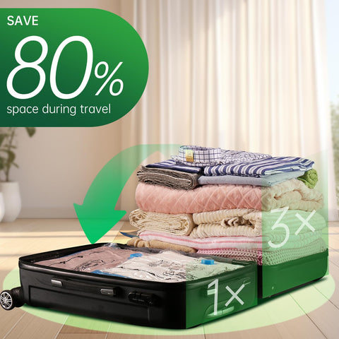 Brodi small vacuum bag fits undergarments and accessories compactly