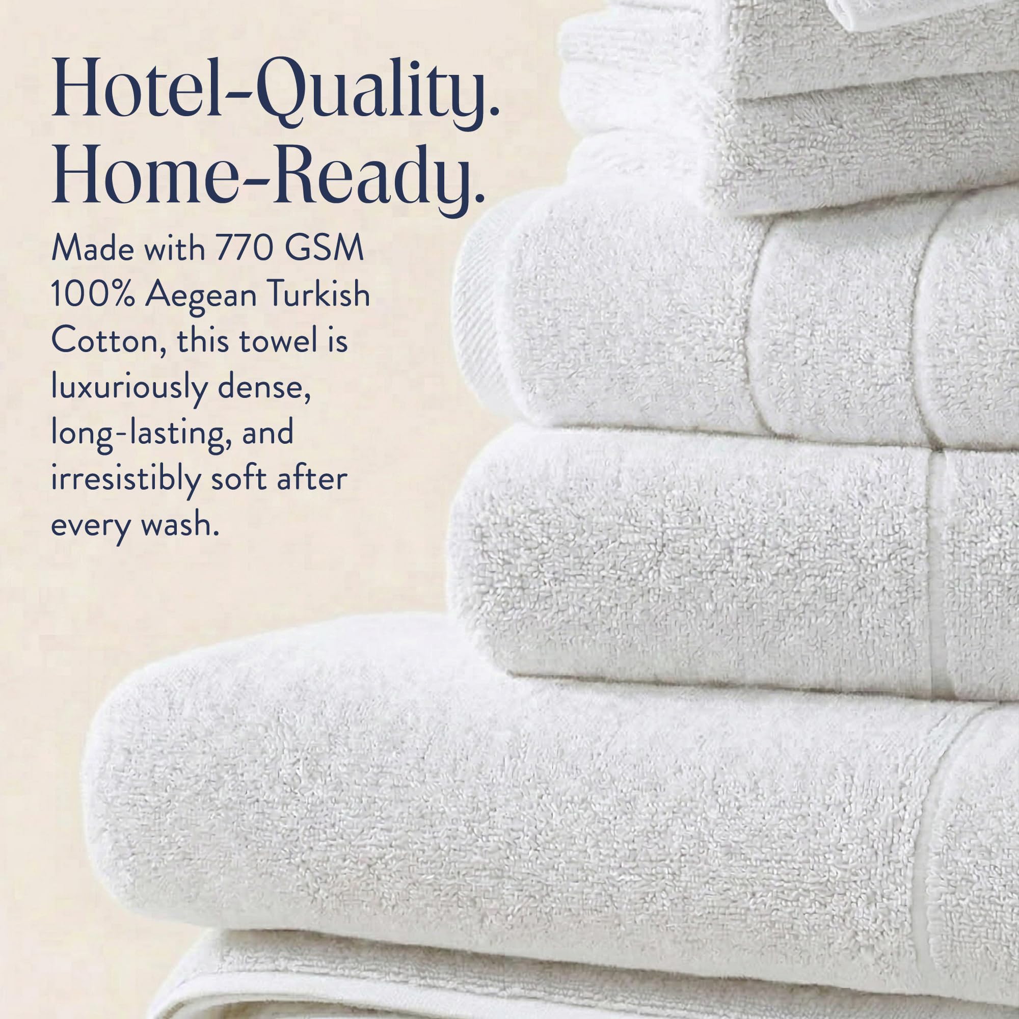 Brooklinen OEKO-TEX certified Turkish cotton towels highlight eco-friendly luxury