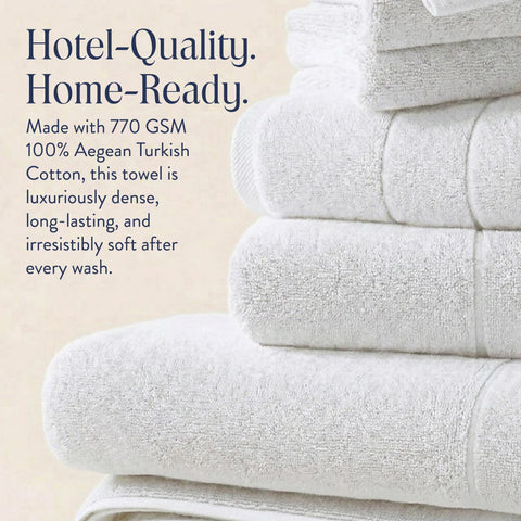 Brooklinen OEKO-TEX certified Turkish cotton towels highlight eco-friendly luxury