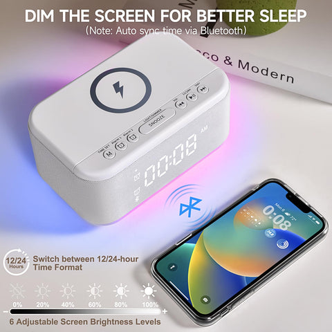 Broserengy Tech snooze button for a gentle 9-minute pause