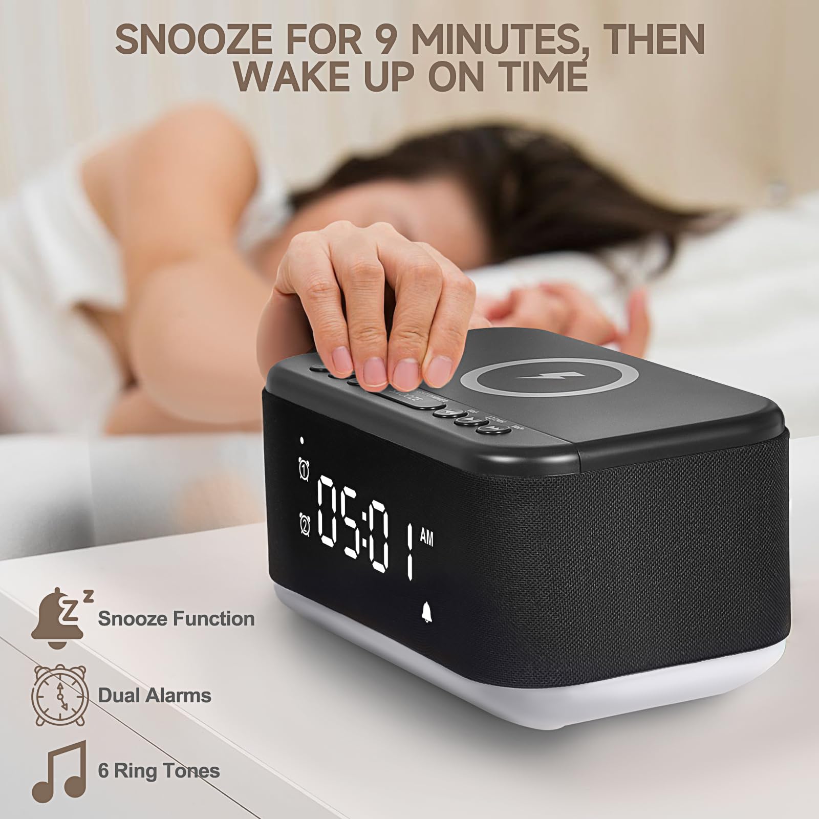 Broserengy Tech RGB night light mode for calming bedtime ambiance.