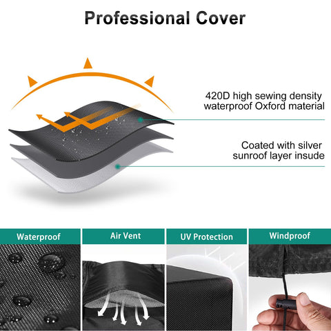 BROSYDA cover with Velcro opening enables easy secure installation