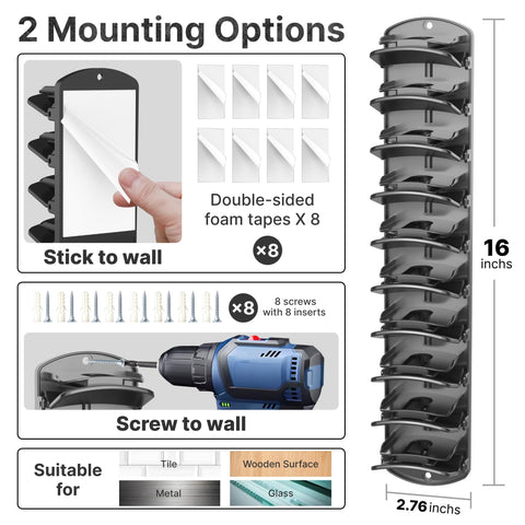 BRUBEQO 2-pack hat organizer kit ready for immediate setup