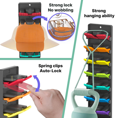 BRUBEQO installation kit with foam strips and screws enables damage-free mounting.