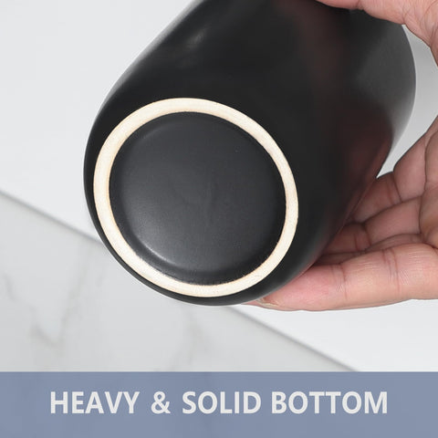 BSDISP high-capacity bathroom cup, saves counter space and easy to clean