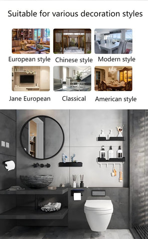 BSELUTNGY Swivel Towel Rack durable materials ensure daily use.