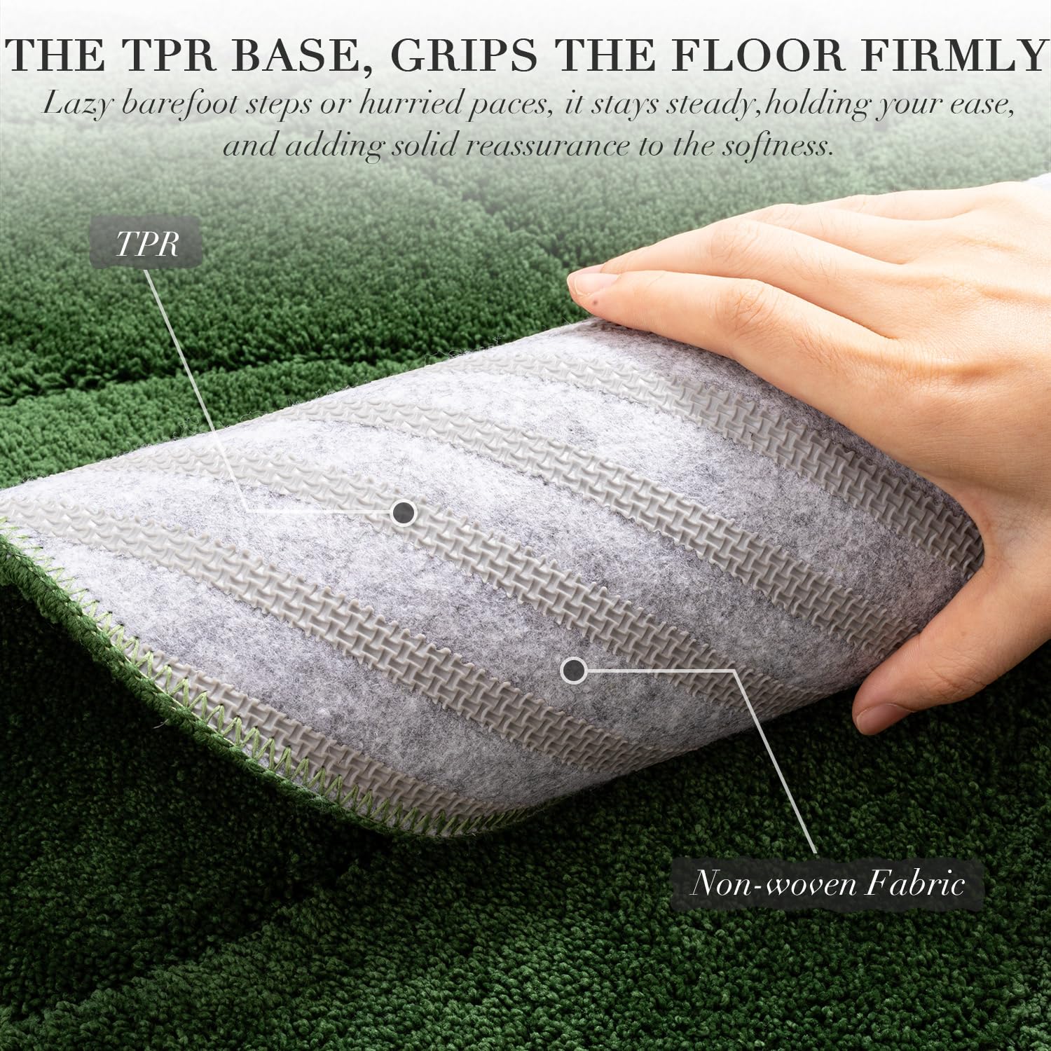 BSICPRO elastic microfiber mat feels plush and durable.