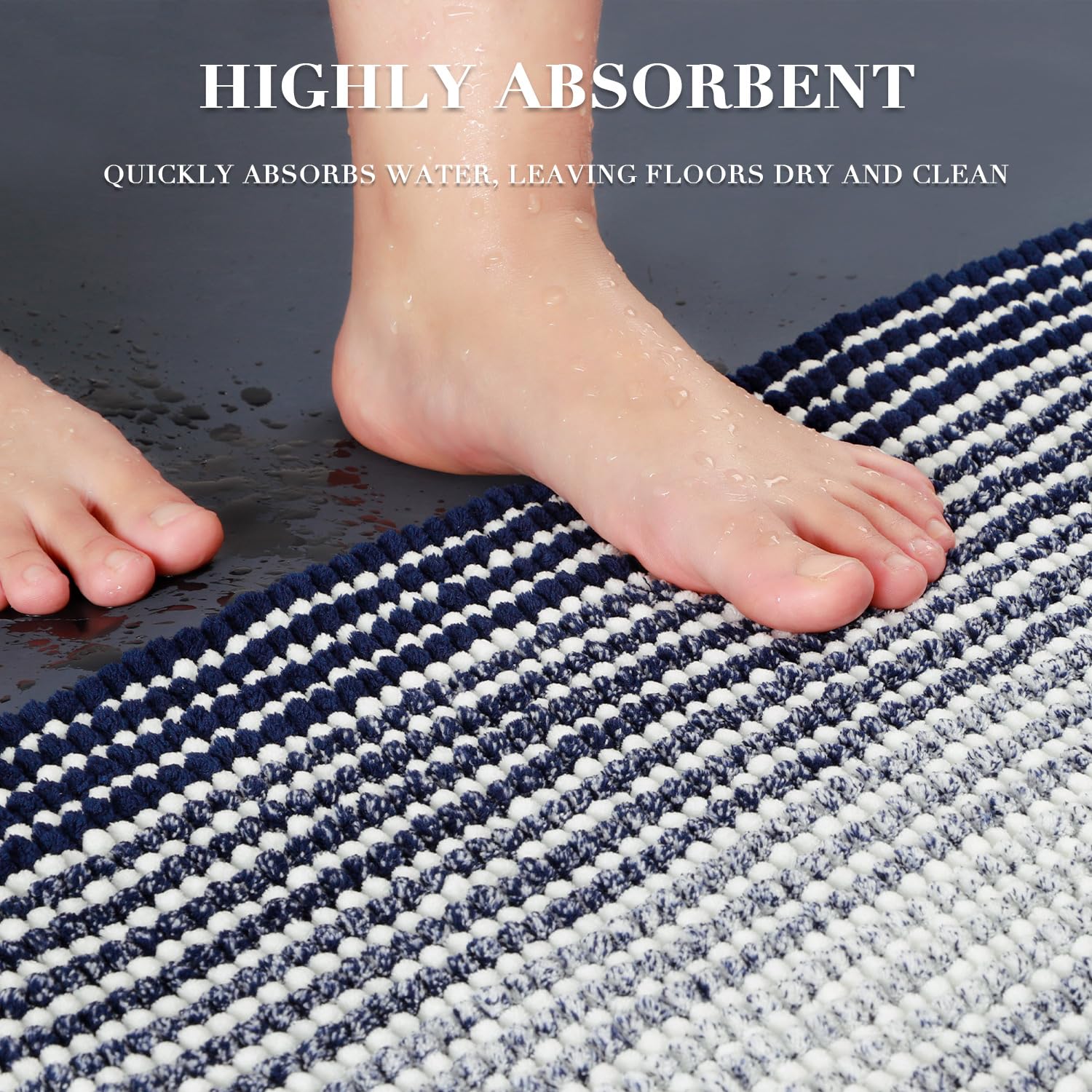 BSICPRO machine-washable rugs demonstrating easy care and color retention.