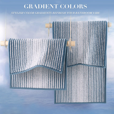 BSICPRO machine washable rug offers easy care and color retention.