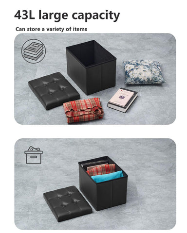 Bsketa ottoman soft-corners protect family from bumps.