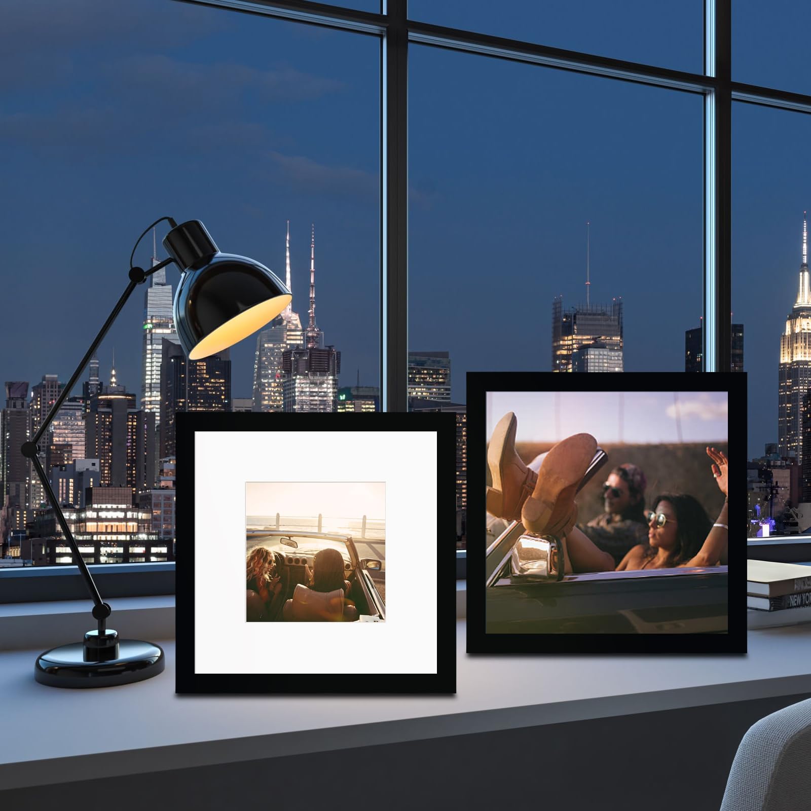 BSRHOME 12x12 frame without mat for 12x12 photo display