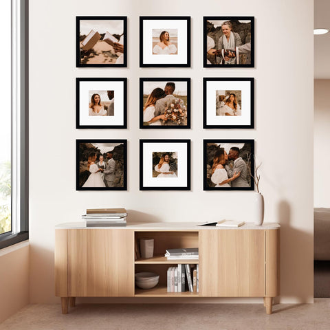 BSRHOME PS frame with clear plexiglass protection for photos