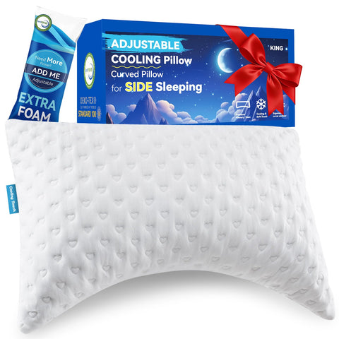 btasleeep side-sleeper-pillow curve for natural neck alignment