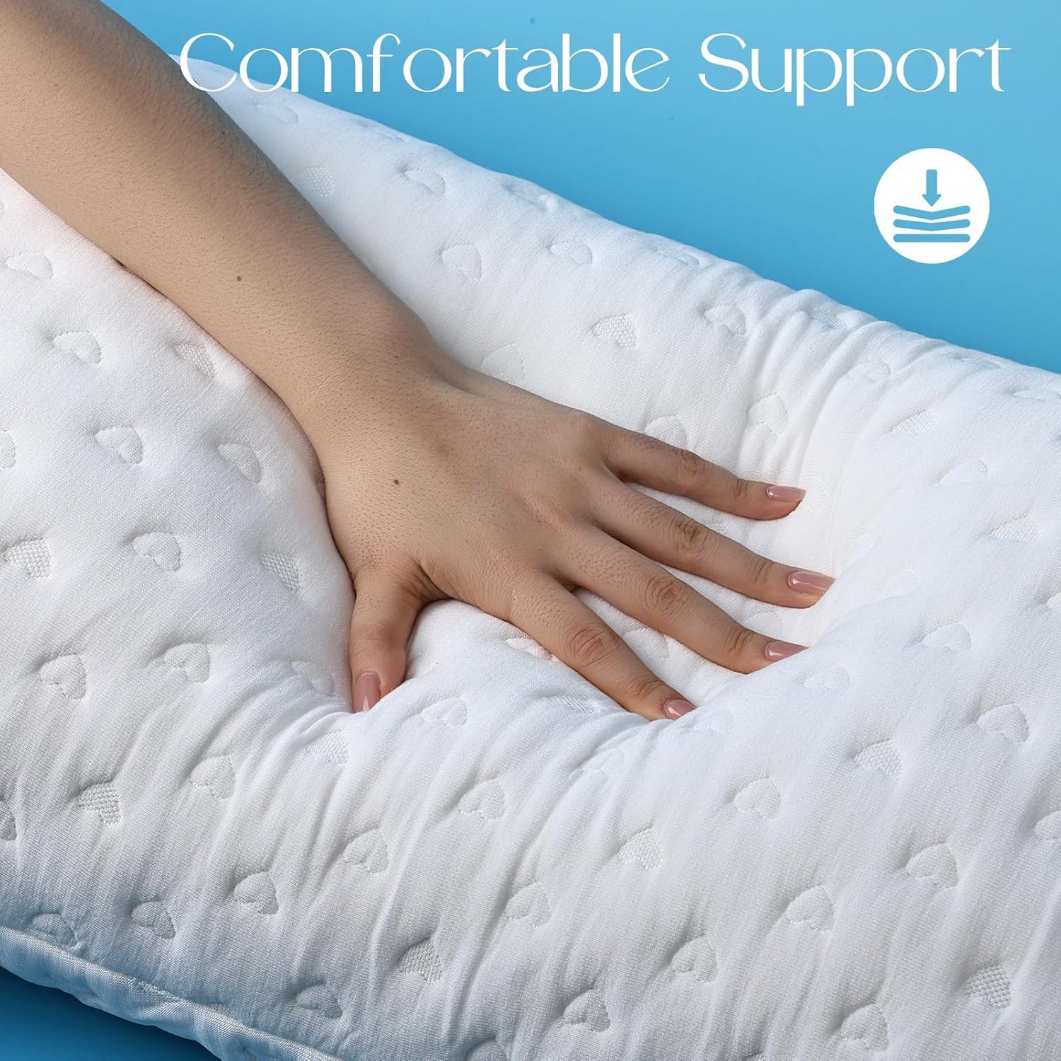 btasleeep shoulder-pocket crescent aids comfortable shoulder support