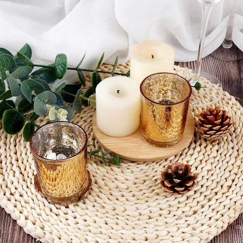 BTGLLAS 36-set holders offer versatile decor for weddings and parties.