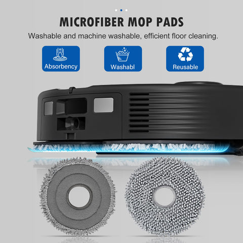 BTRSOLUS 4 HEPA filters capture fine particles as small as 0.3 micrometers