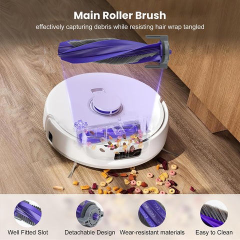 BTRSOLUS Narwal Freo Z10 mop pads microfiber absorb spills without streaks