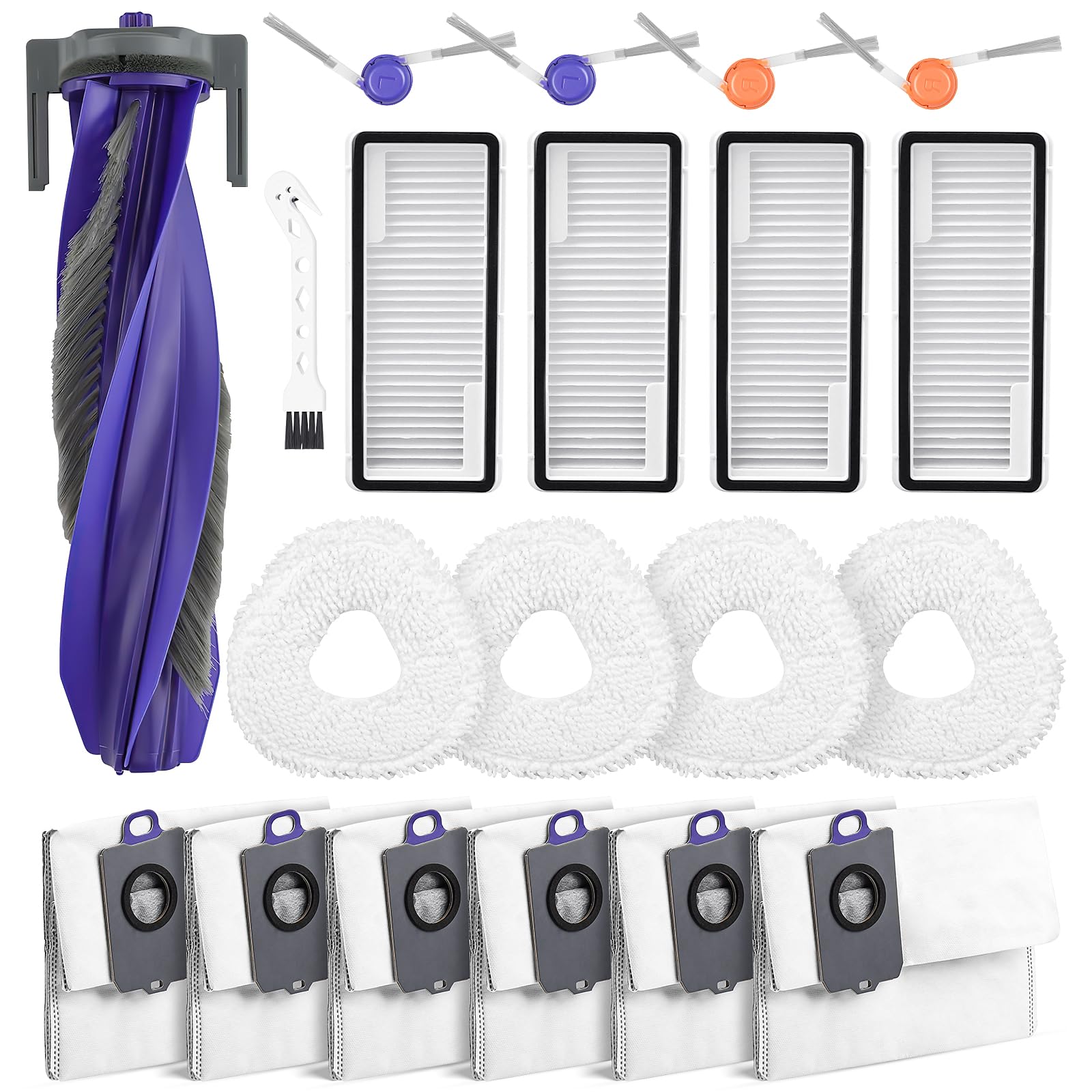 BTRSOLUS Narwal Freo Z10 Ultra main roller brush reduces tangles and boosts cleaning efficiency
