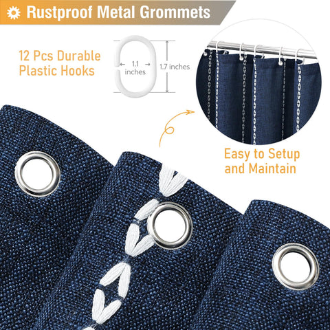 BTTN linen-blend fabric feels soft yet durable for daily use