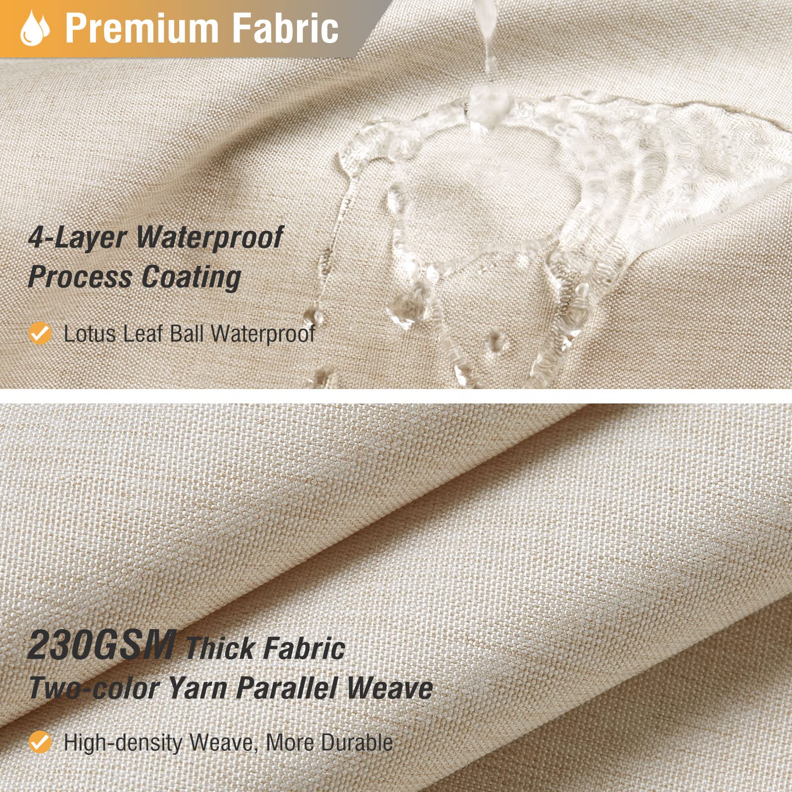 BTTN heavy-duty polyester curtain delivers durable hotel quality at home