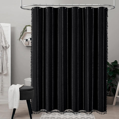 BTTN linen blend fabric closeup shows luxurious texture and durable, wrinkle-resistant performance.
