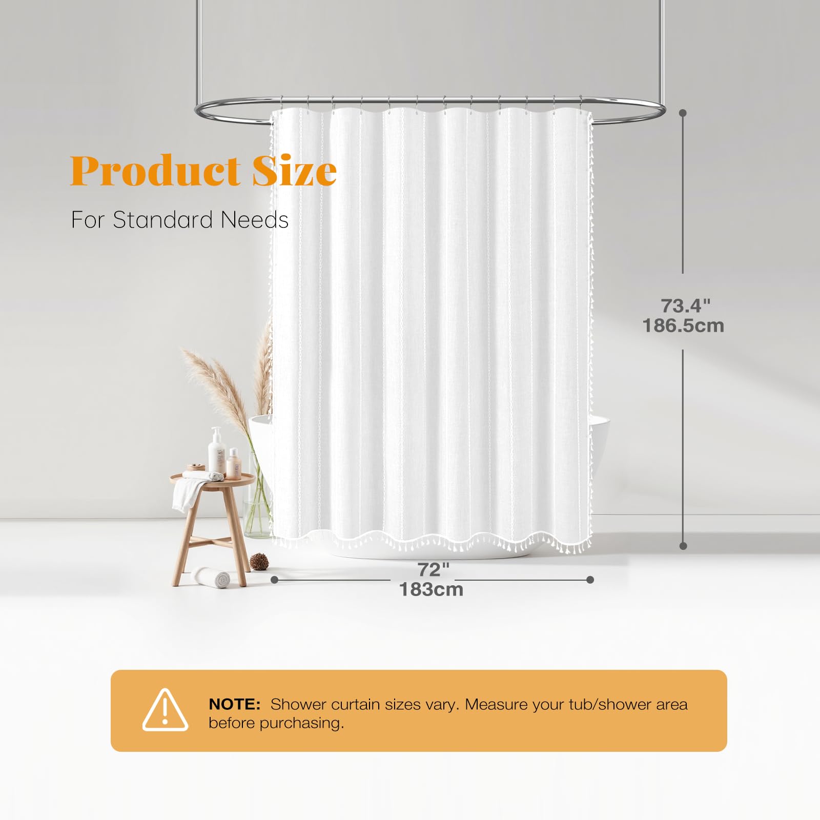 BTTN includes 12 plastic hooks for immediate setup.