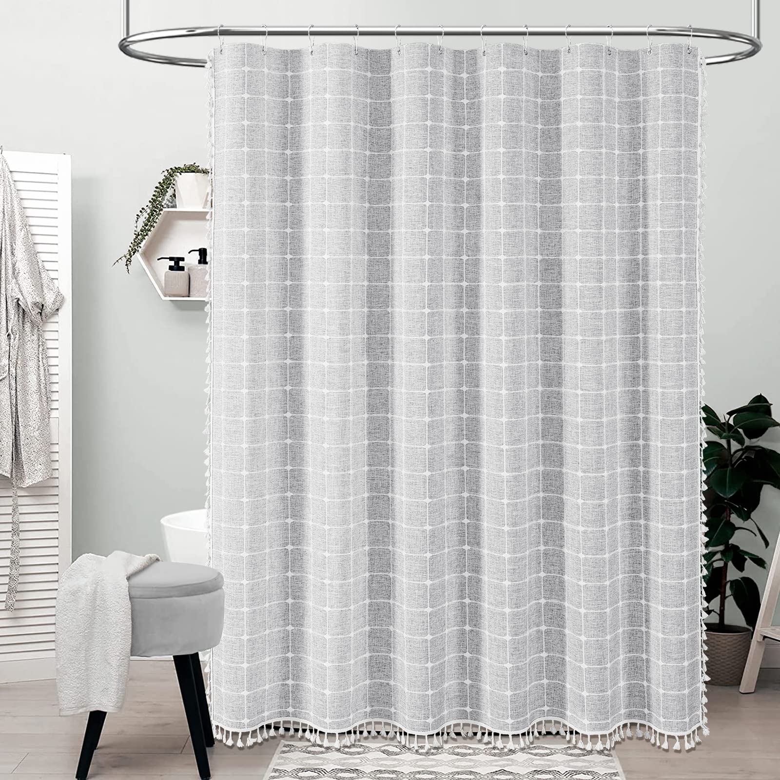 BTTN linen blend fabric texture for durable everyday use