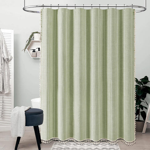 BTTN linen-blend fabric close-up shows premium texture and durability.