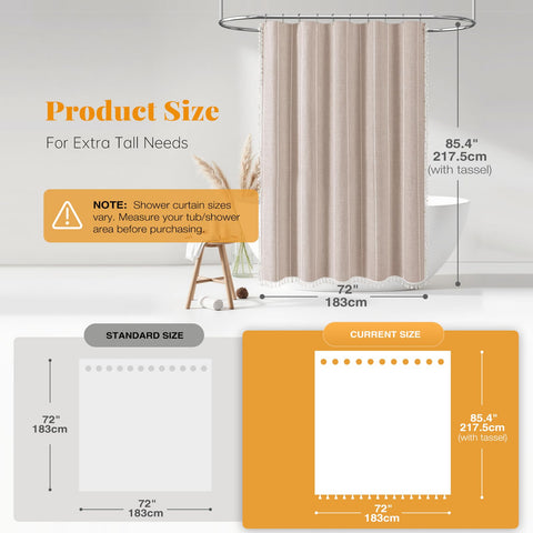 BTTN curtain with water-repellent coating for quick droplets.