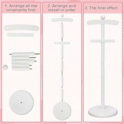 Bucherry baby shower hanger decor elevating outfits as centerpieces
